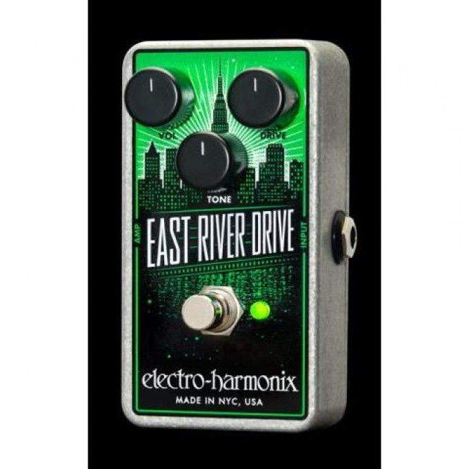 Педали эффектов Fuzz, Overdrive ELECTRO-HARMONIX Nano East River Drive 09628
