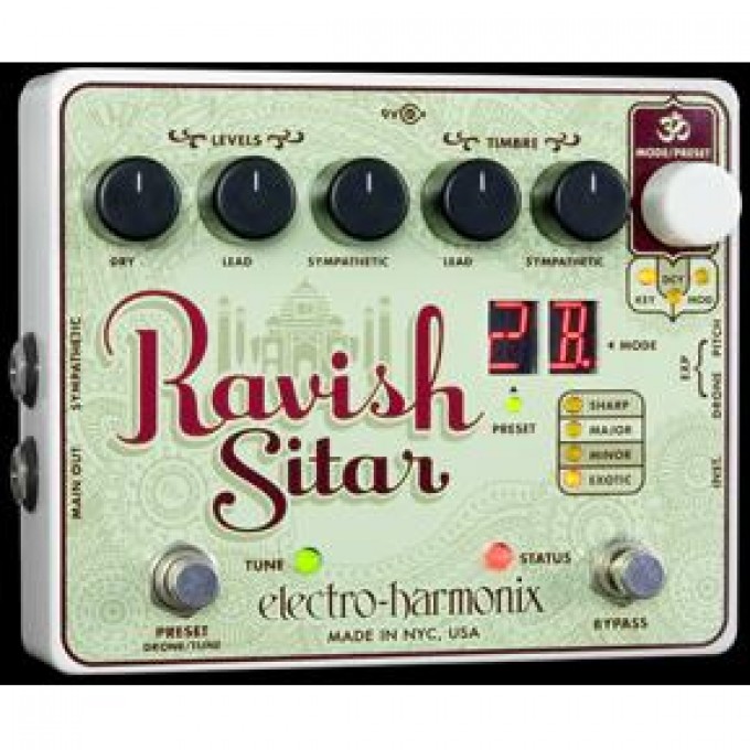 Педаль эффектов ELECTRO-HARMONIX Ravish Sitar 09639
