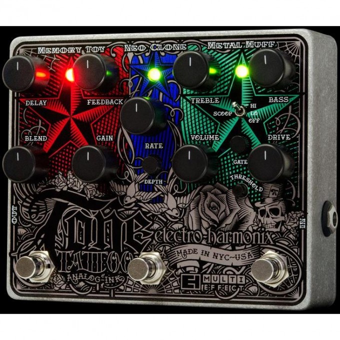 Процессоры для электрогитар ELECTRO-HARMONIX Tone Tatoo 09647