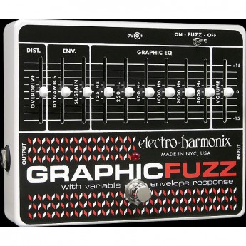 Педали эффектов Fuzz, Overdrive ELECTRO-HARMONIX Graphic Fuzz 09666